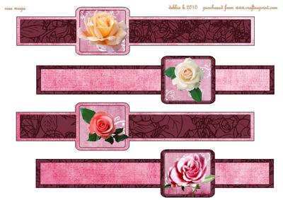 Roses Card Wraps