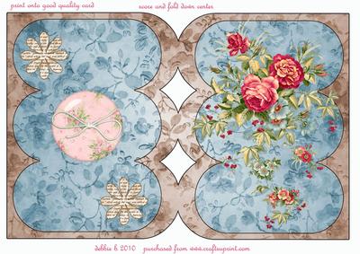 Vintage Triple Arch Card