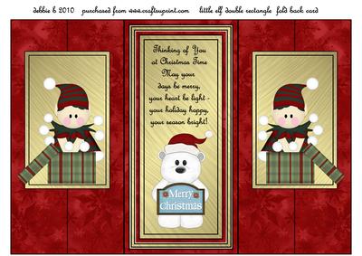 A Little Gift for You Double Fold Back Card