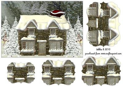 Little Winters Cottage Shaped Pyramid