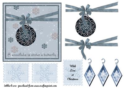 A Snowflake is Winters Butterfly