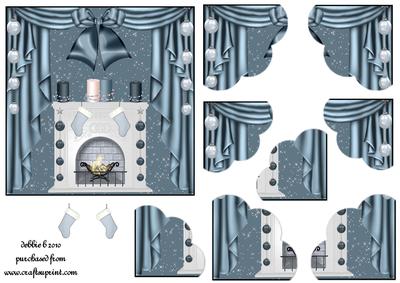 Curtain Call Quadro Triple Scalloped Corner Stacker