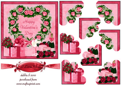 Heart of Roses Petal Stacker