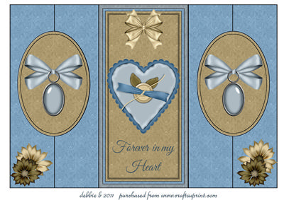 Forever in My Heart Double Fold Back