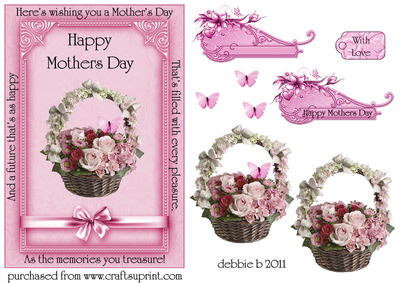 Mothers Basket of Roses
