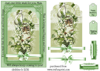 Spring Tag for Mum