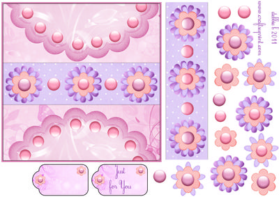 Triple Fancy Florals