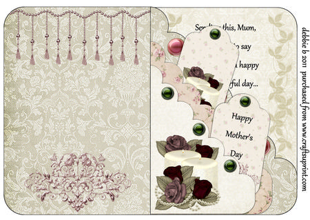 Vintage Roses and Pearls