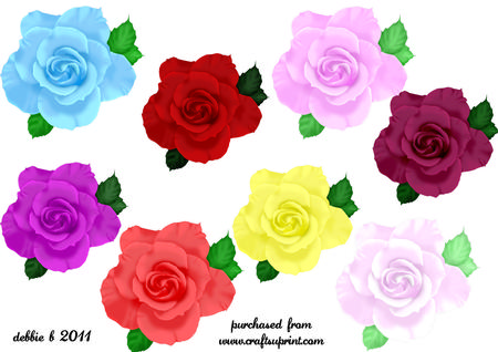 Beautiful Roses Set