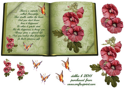 The Miracle of Friendship Open Book Sheet