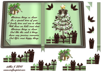 Delicious Mint and Chocolate Open Book Sheet