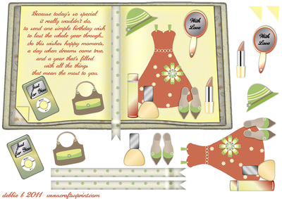 One for the Ladies Open Book Sheet