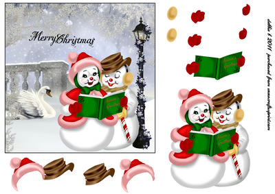 Snowfolk Singing Carols