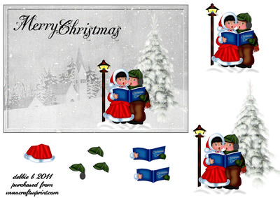 Little Vintage Carollers