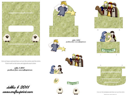 A King is Born Shelf Card Kit