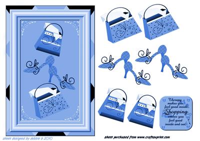 Retail Therapy Blue