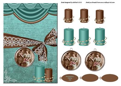Love in Chocolate and Teal