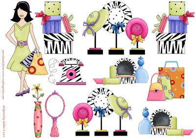 Trendy Girl Topper Sheet