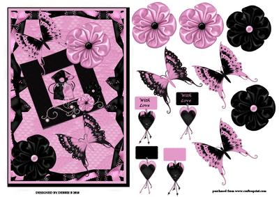 Tickled Pink with a Touch of Black