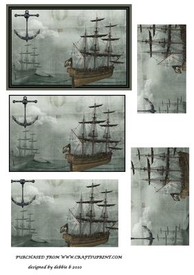 My Dads Ship Pyramid Sheet