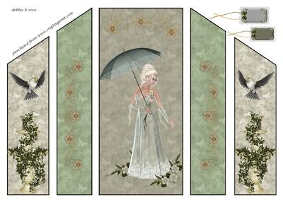 My Garden Pretty Theatre Fold Card