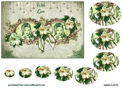 Double Vision of Beauty Oval Pyramid