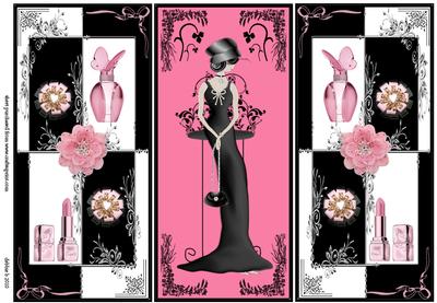 In the Pink Tri Fold