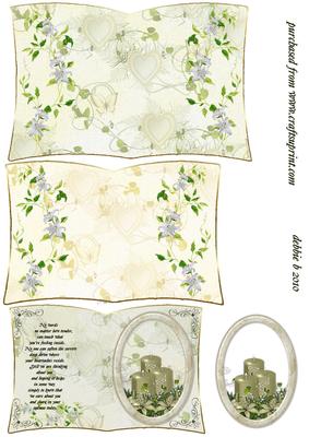 With Deepest Sympathy Book Sheet