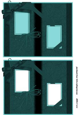 2 Teal and Ribbon Books Book Sheet