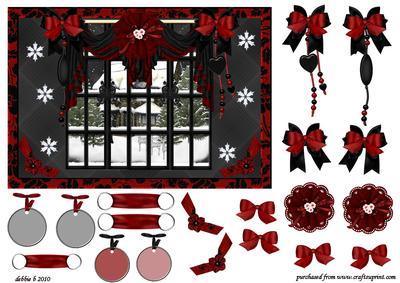 My Gothic Christmas Window