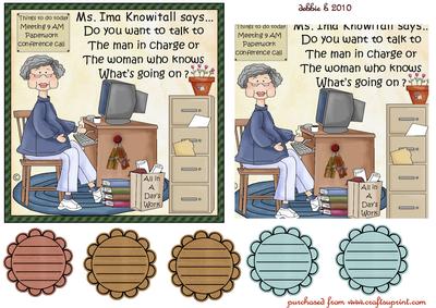 Mrs Ima Knowitall Says - 