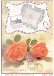 Peach Roses and Rings