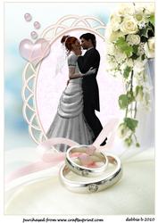 The Beautiful Bride and Groom