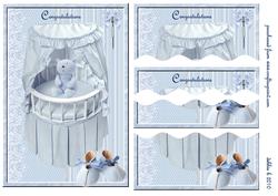 Little Baby Blue Side Stacker