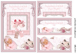 Little Pink Bundle of Joy Side Stacker