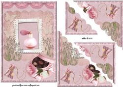 Perfume and Chocolate Wavy Corner Stacker