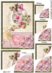 Feminine Florals Rounded Corner Stacker