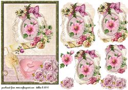 Sof and Feminine Shaped Pyramid Card