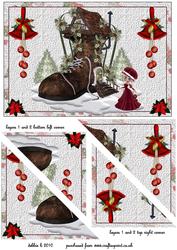 Christmas Boot Striaght Corner Stacker