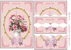 I Bring You Flowers Wavy Side Stacker