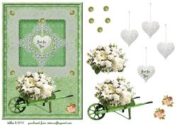 My Pretty Wheelbarrow Quick Card