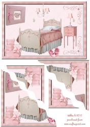 My Pink Room Wavy Corner Stacker