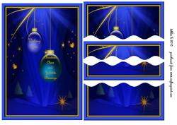 Festive Baubles Wavy Side Stacker