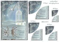 A Winters Swan Rounded Corner Stacker