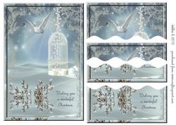 A Winters Scene Wavy Side Stacker