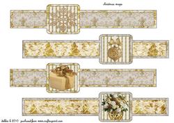 Gold Christmas Wraps