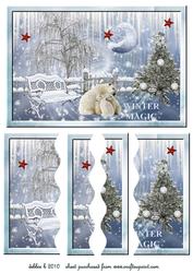 A Magical Winter Wavy Side Stacker