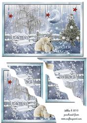 A Magical Christmas Wavy Corner Stacker