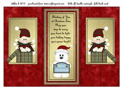 A Little Gift for You Double Fold Back Card