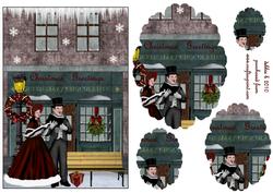 Carollers Shaped Pyramid